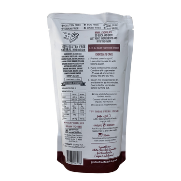 The Gluten Free Food Co Chocolate Cake Mix